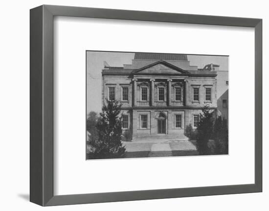 The new American Wing of the Metropolitan Museum, New York City, 1924-Unknown-Framed Photographic Print