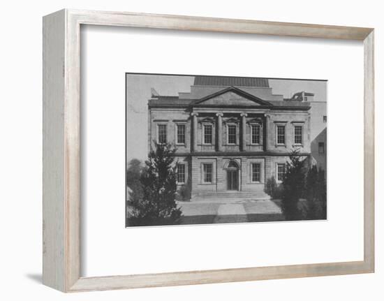 The new American Wing of the Metropolitan Museum, New York City, 1924-Unknown-Framed Photographic Print