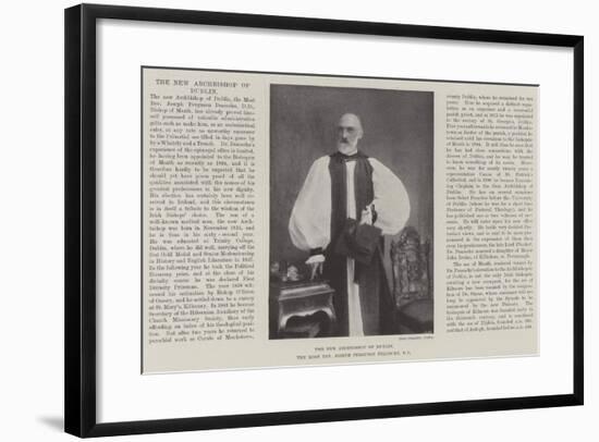 The New Archbishop of Dublin, the Most Reverend Joseph Ferguson Peacocke, Dd-null-Framed Giclee Print