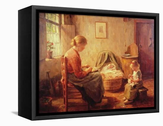 The New Baby-Evert Pieters-Framed Premier Image Canvas