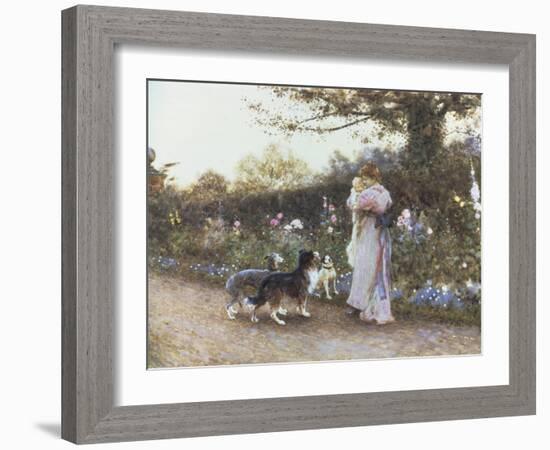 The New Baby-Thomas J. Lloyd-Framed Giclee Print