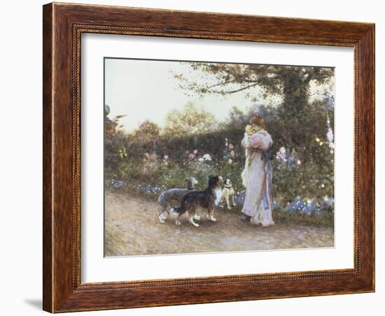 The New Baby-Thomas J. Lloyd-Framed Giclee Print