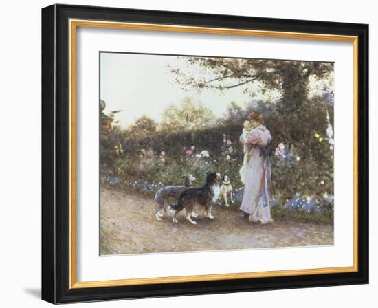 The New Baby-Thomas J. Lloyd-Framed Giclee Print