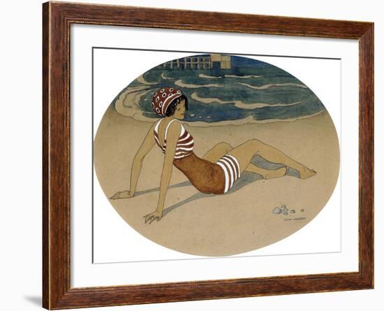 The New Bathing Suit-Gerda Wegener-Framed Giclee Print