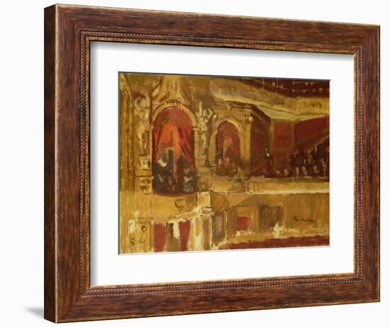 The New Bedford, C.1915-Walter Richard Sickert-Framed Giclee Print