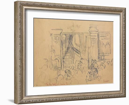 The New Bedford, Camden Town-Walter Richard Sickert-Framed Giclee Print