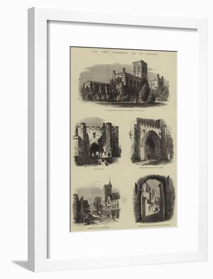 The New Bishopric of St Albans-null-Framed Giclee Print