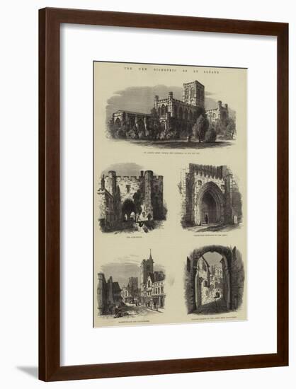 The New Bishopric of St Albans-null-Framed Giclee Print