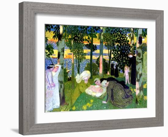 The New Born, 1900-Maurice Denis-Framed Giclee Print