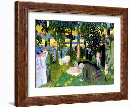 The New Born, 1900-Maurice Denis-Framed Giclee Print