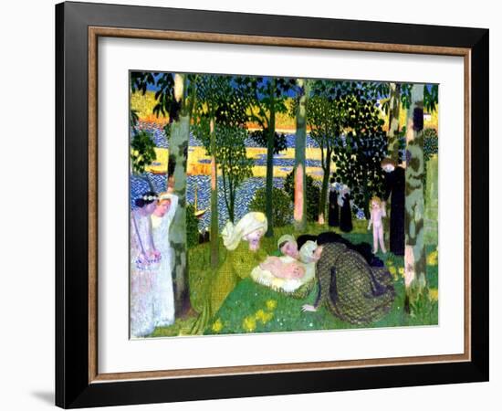 The New Born, 1900-Maurice Denis-Framed Giclee Print