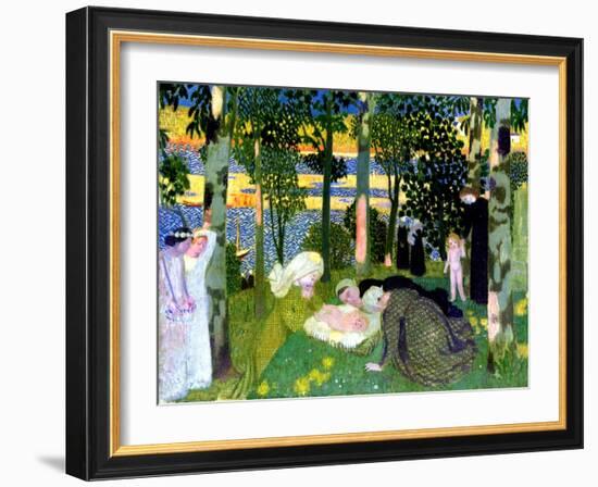 The New Born, 1900-Maurice Denis-Framed Giclee Print