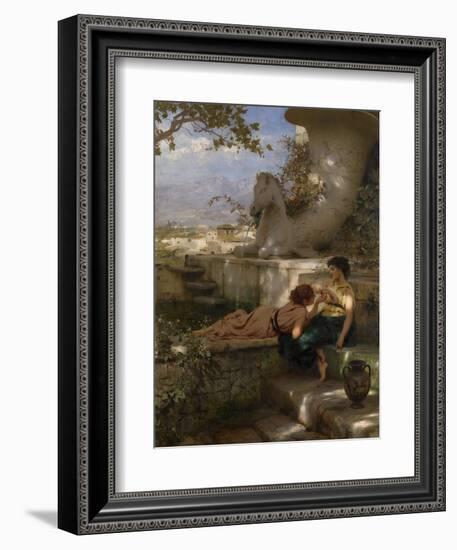 The New Bracelet, Ca. 1883-Henryk Siemiradzki-Framed Giclee Print