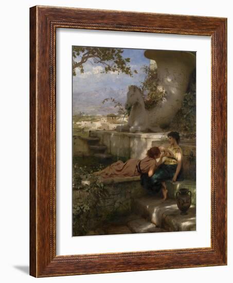 The New Bracelet, Ca. 1883-Henryk Siemiradzki-Framed Giclee Print