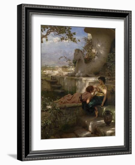 The New Bracelet, Ca. 1883-Henryk Siemiradzki-Framed Giclee Print