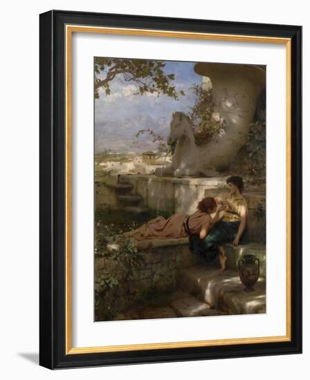 The New Bracelet, Ca. 1883-Henryk Siemiradzki-Framed Giclee Print