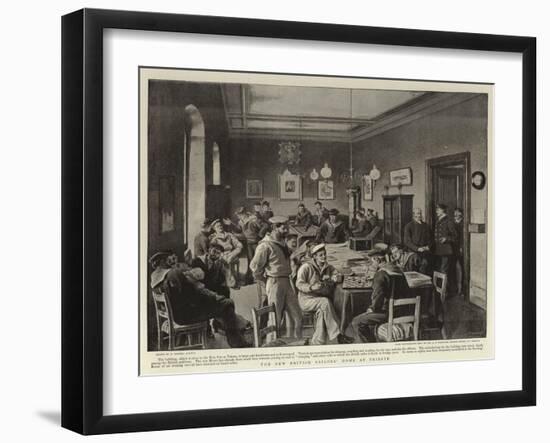 The New British Sailors' Home at Trieste-Robert Barnes-Framed Giclee Print