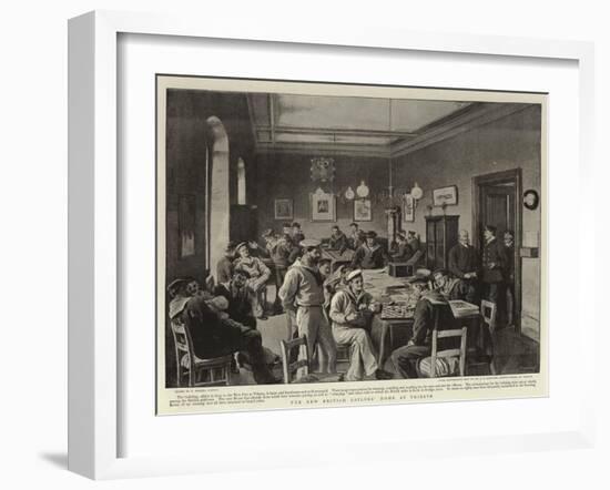 The New British Sailors' Home at Trieste-Robert Barnes-Framed Giclee Print