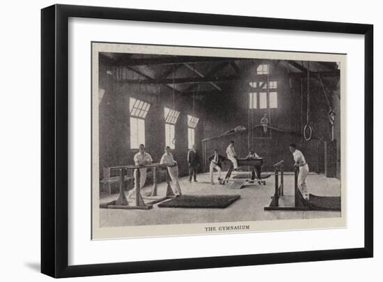 The New Buildings of King's College School at Wimbledon Common, the Gymnasium-null-Framed Giclee Print