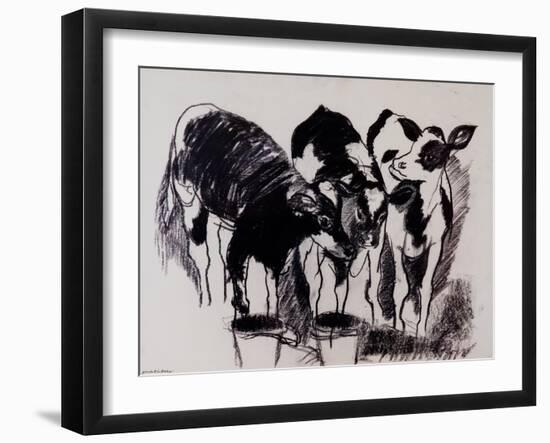 The New Calves-Brenda Brin Booker-Framed Giclee Print