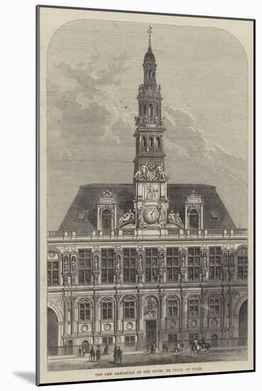 The New Campanile of the Hotel De Ville, at Paris-Frank Watkins-Mounted Giclee Print