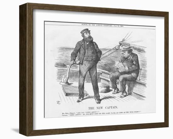 The New Captain, 1885-Joseph Swain-Framed Giclee Print