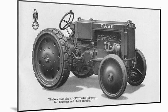 The New Case Industrial Model 'Ci' Tractor-null-Mounted Giclee Print