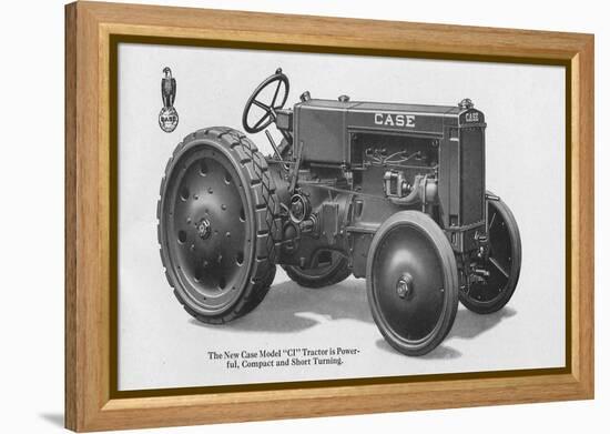 The New Case Industrial Model 'Ci' Tractor-null-Framed Premier Image Canvas