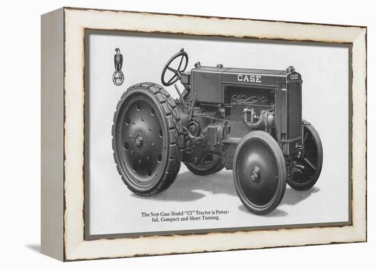 The New Case Industrial Model 'Ci' Tractor-null-Framed Premier Image Canvas