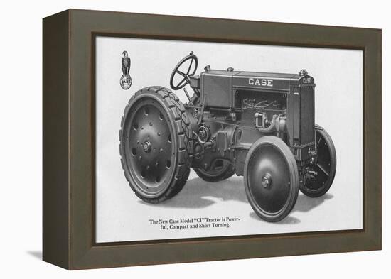 The New Case Industrial Model 'Ci' Tractor-null-Framed Premier Image Canvas