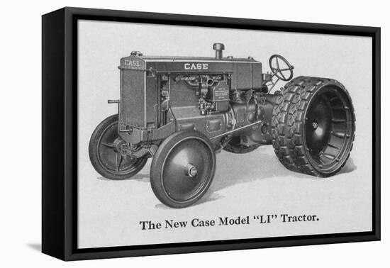 The New Case Industrial Model 'Li' Tractor-null-Framed Premier Image Canvas