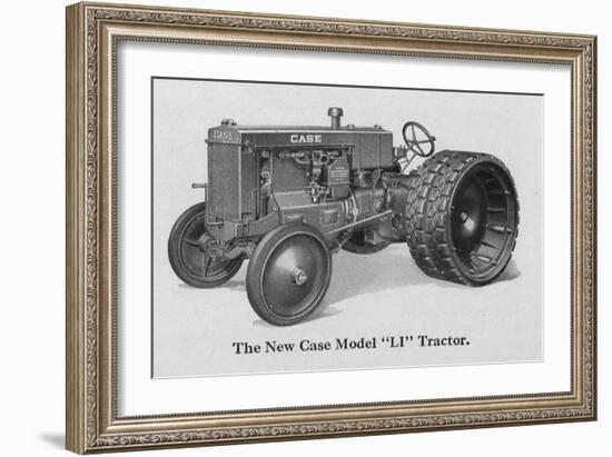 The New Case Industrial Model 'Li' Tractor-null-Framed Giclee Print