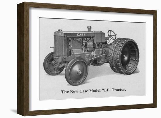 The New Case Industrial Model 'Li' Tractor-null-Framed Giclee Print