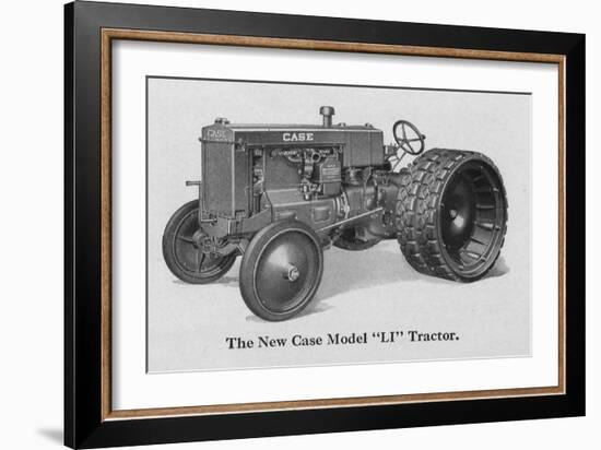 The New Case Industrial Model 'Li' Tractor-null-Framed Giclee Print