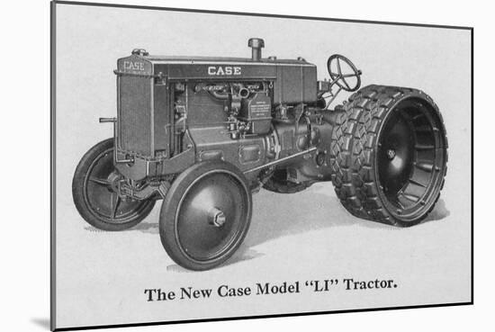 The New Case Industrial Model 'Li' Tractor-null-Mounted Giclee Print