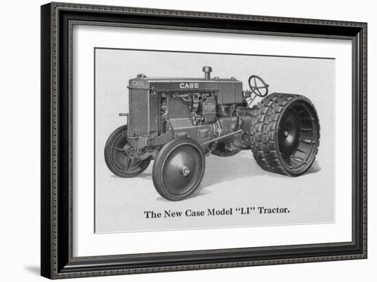 The New Case Industrial Model 'Li' Tractor-null-Framed Giclee Print