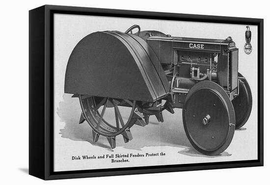 The New Case Orchard Model 'Co' Tractor-null-Framed Premier Image Canvas