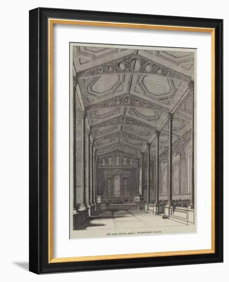 The New Chapel Royal, Buckingham Palace-null-Framed Giclee Print