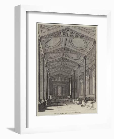 The New Chapel Royal, Buckingham Palace-null-Framed Giclee Print