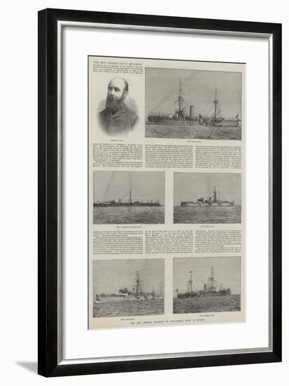 The New Chinese Naval Squadron-null-Framed Giclee Print