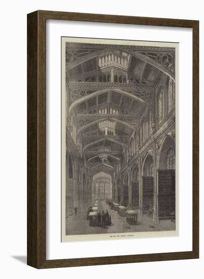 The New City Library, Guildhall-null-Framed Giclee Print
