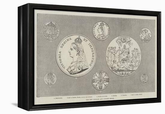 The New Coinage and Jubilee Medal-null-Framed Premier Image Canvas