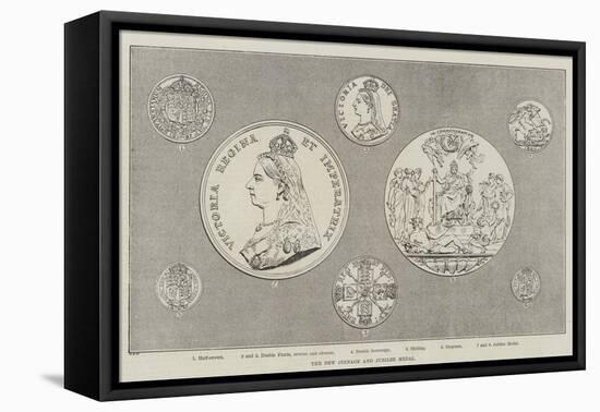 The New Coinage and Jubilee Medal-null-Framed Premier Image Canvas