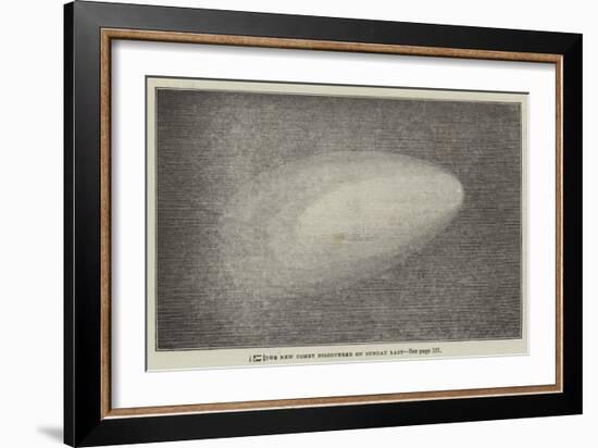 The New Comet Discovered on Sunday Last-null-Framed Giclee Print