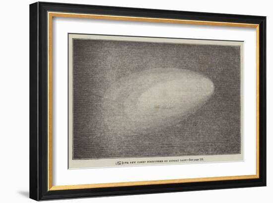 The New Comet Discovered on Sunday Last-null-Framed Giclee Print