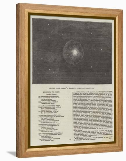 The New Comet-null-Framed Premier Image Canvas