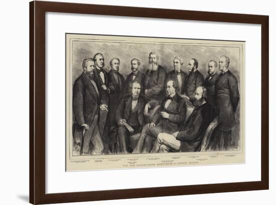 The New Conservative Government, a Cabinet Council-Godefroy Durand-Framed Giclee Print