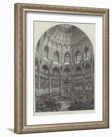 The New Council Chamber, Guildhall-Frank Watkins-Framed Giclee Print