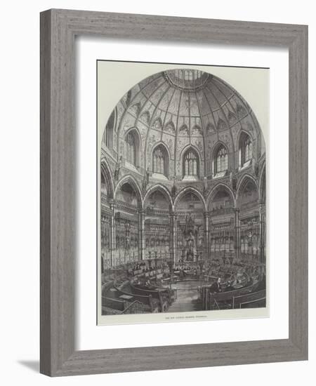 The New Council Chamber, Guildhall-Frank Watkins-Framed Giclee Print