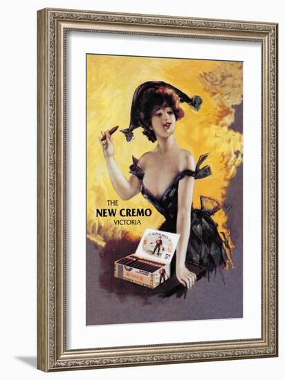 The New Cremo Victoria Cigar-PAL (Jean de Paleologue)-Framed Art Print